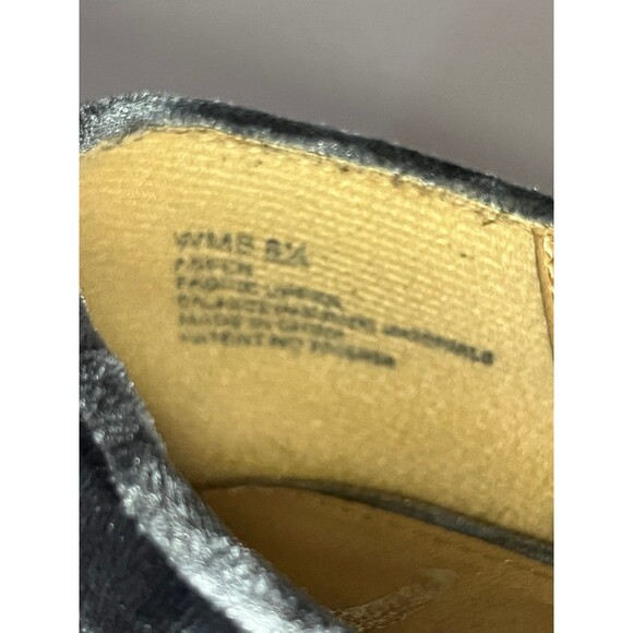 Womens Report Blue velvet loafer with silver heel size 8 - Picture 4 of 4